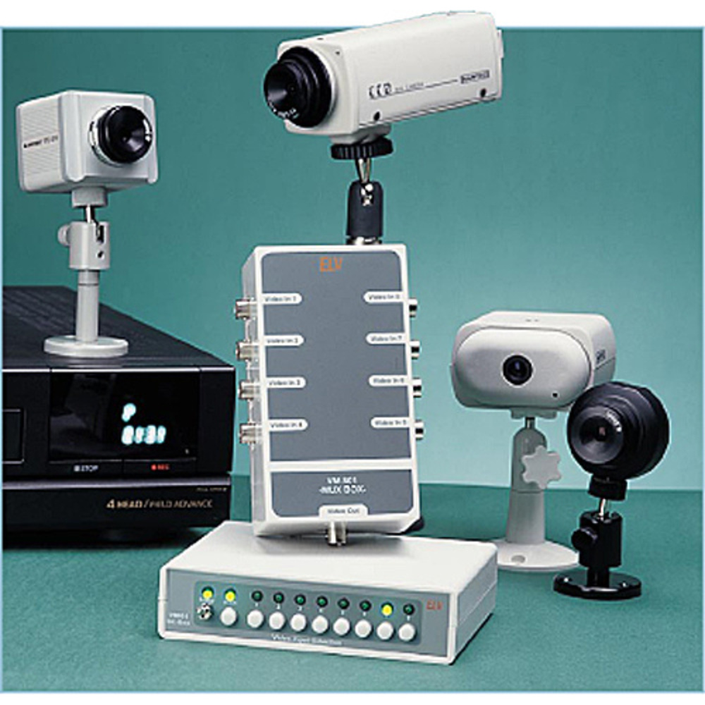 8-fach-Videomultiiplexer VM 801 Teil 1/2