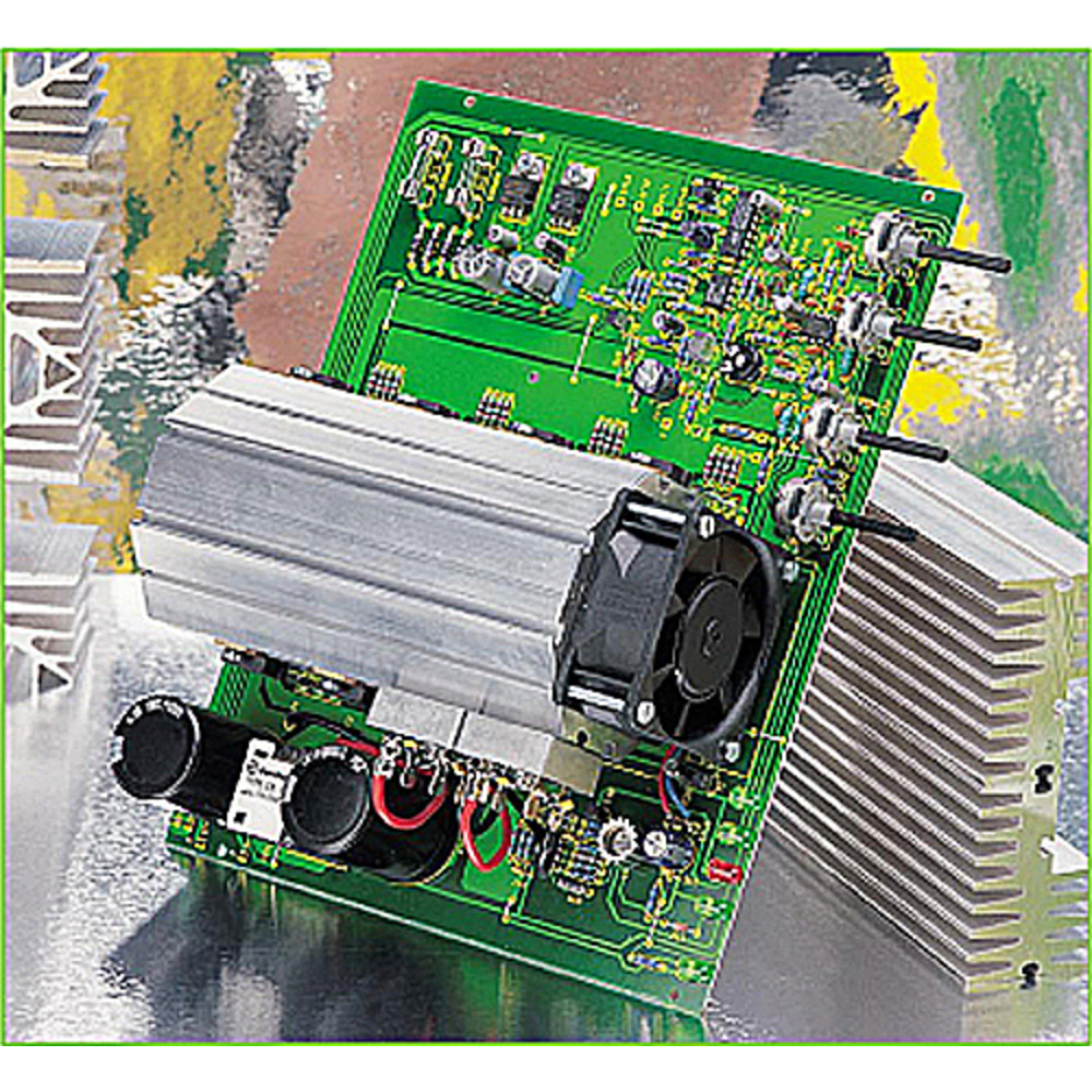 Hochleitungs-Netzteilplatine 0 bis 30 V, 0 bis 10 A Teil 1/2