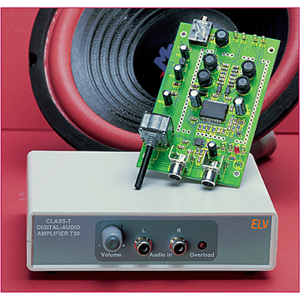 Digitale Audio-Power mit Class-T-Verstärker T30