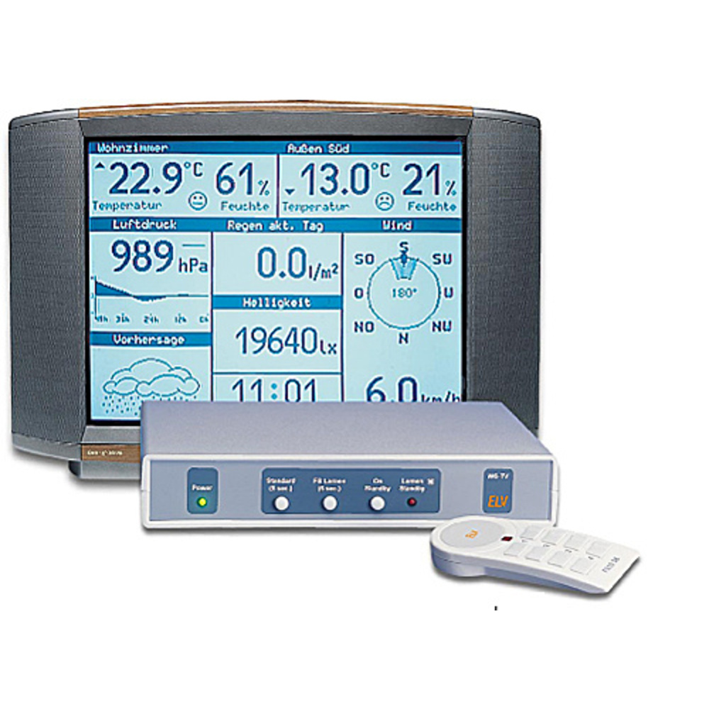 Der eigene Wetterkanal - TV-Wetterstation ELV WS 3000 TV Teil 1/3