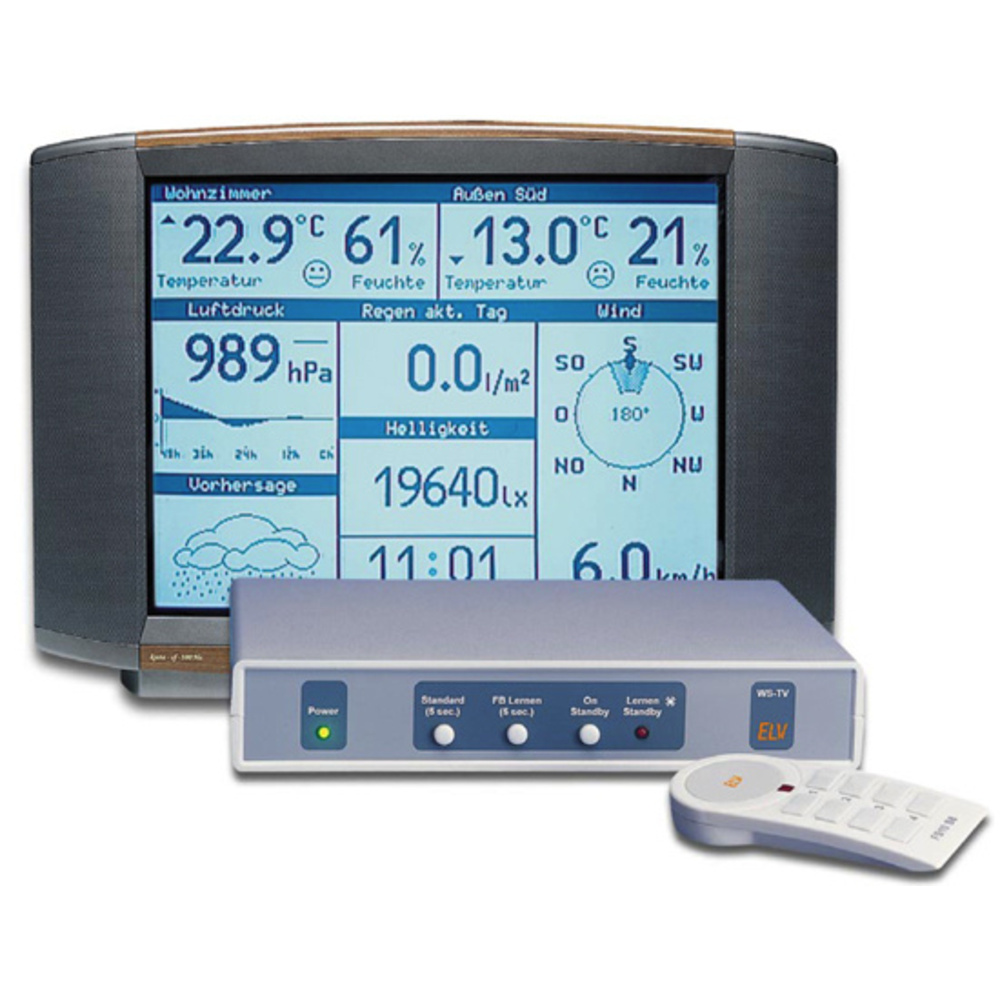 Der eigene Wetterkanal - TV-Wetterstation ELV WS 3000 TV Teil 2/3