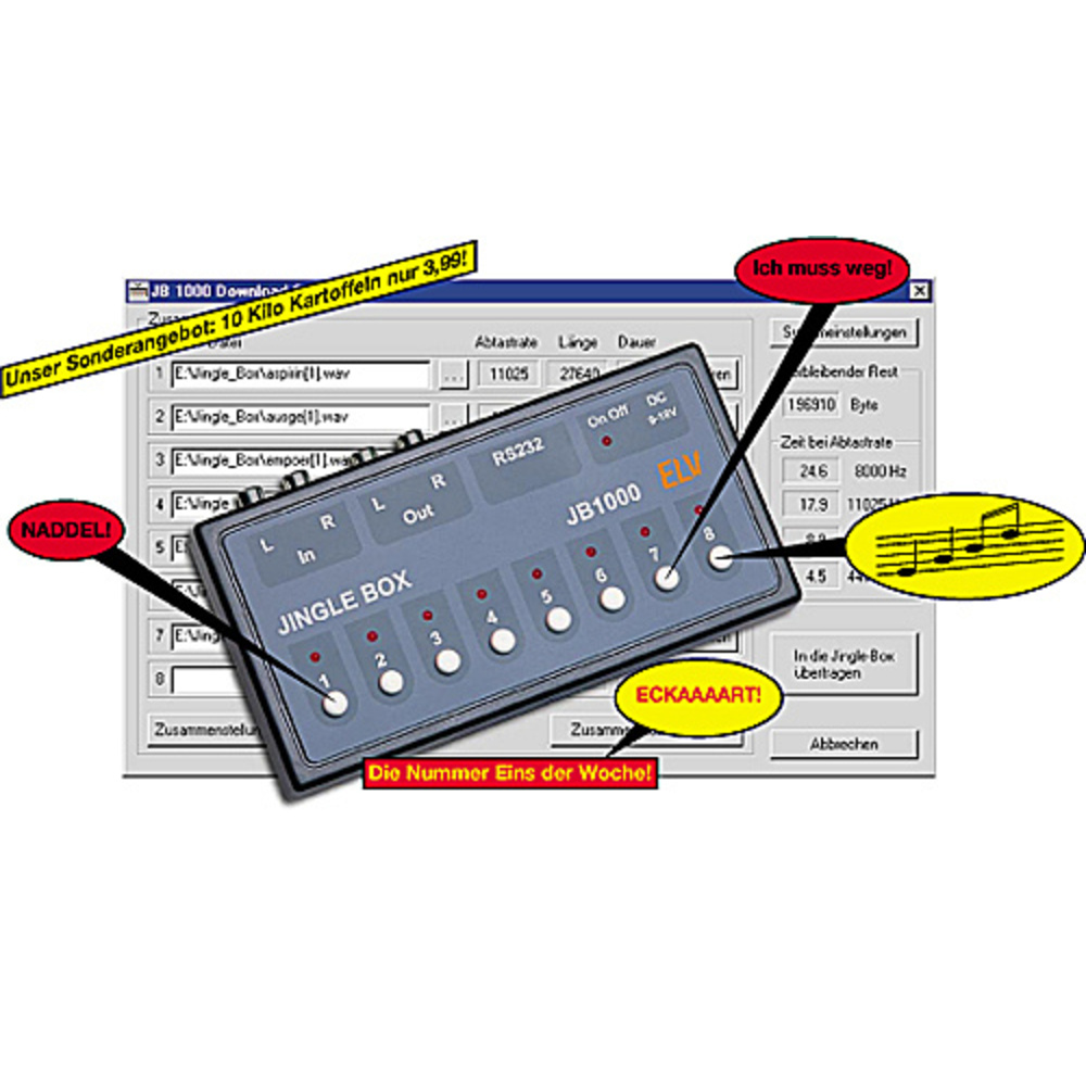 Jingles vom Chip - Jingle-Box JB1000 Teil 2/2