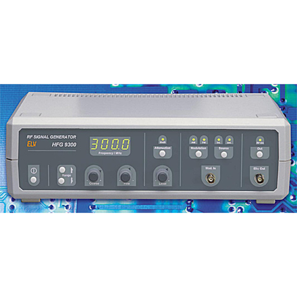 Hochfrequenz-Signalgenerator HFG 9300 Teil 3/5