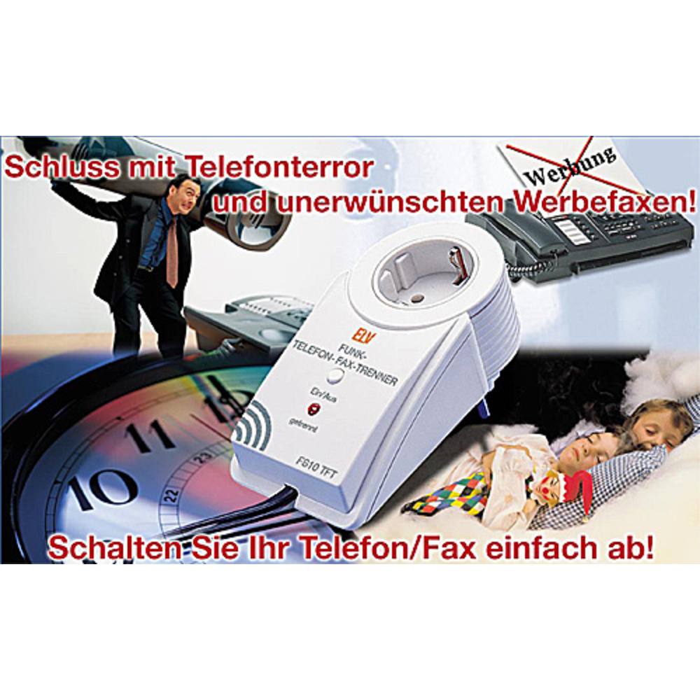 Telefon-Fax-Trenner TFT100/FS20TFT