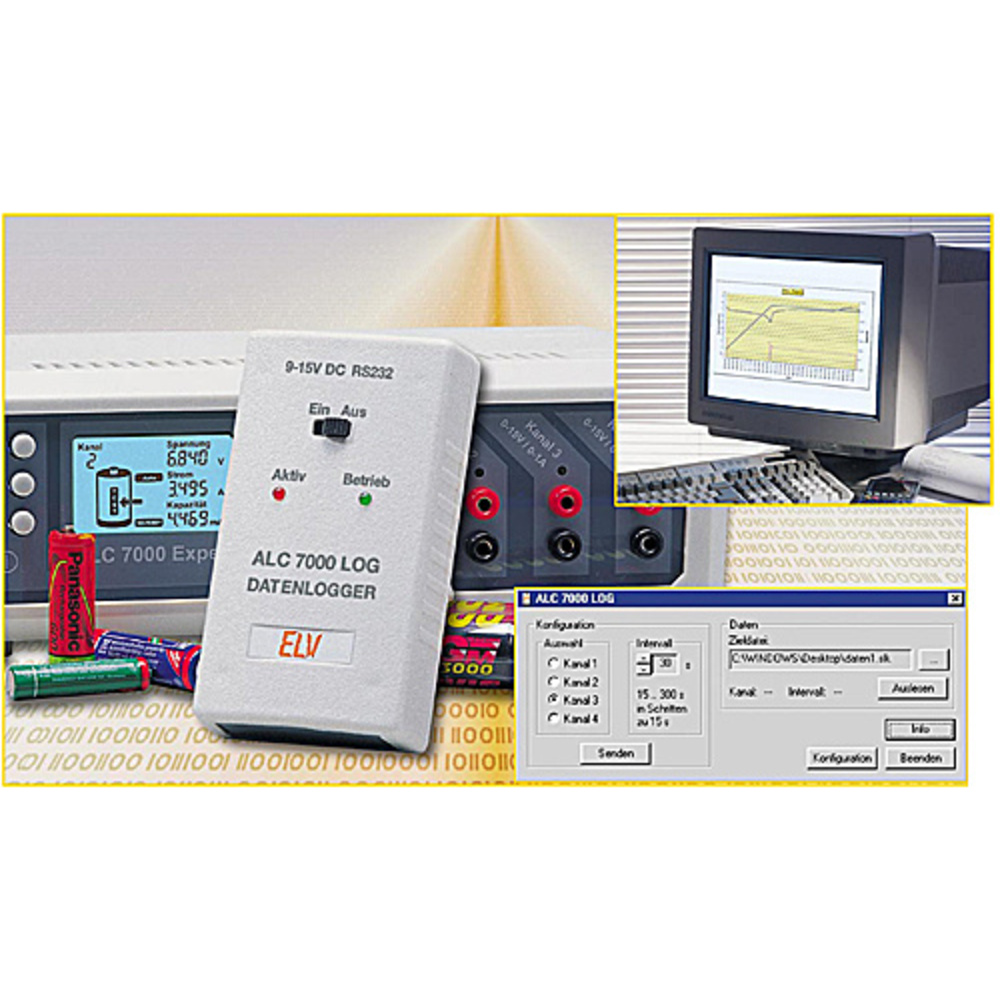 ALC 7000 LOG - Datenlogger für das ALC 7000 Expert Teil 1/2