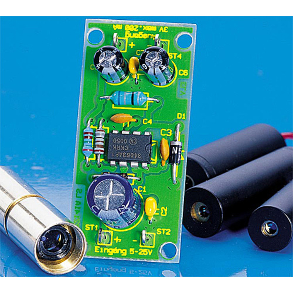 Konstante Größe - Spannungsregler für Laser-Module