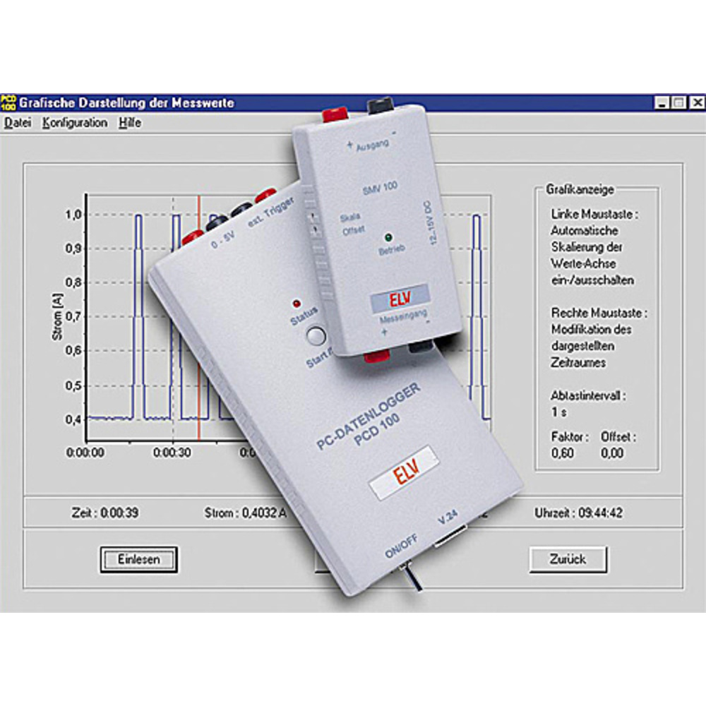 Strommessvorsatz SMV100 für Datenlogger und Multimeter