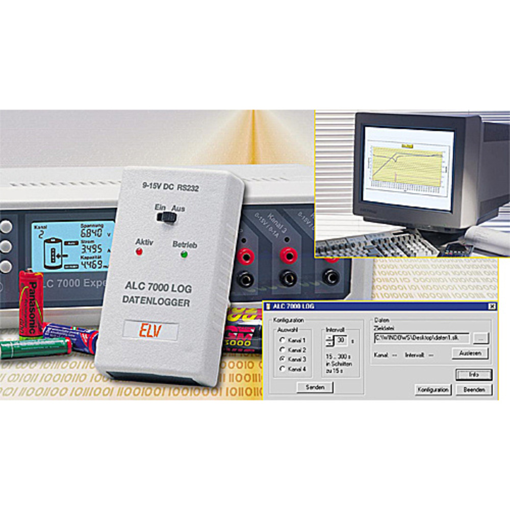 ALC 7000 LOG - Datenlogger für das ALC 7000 Expert Teil 2/2