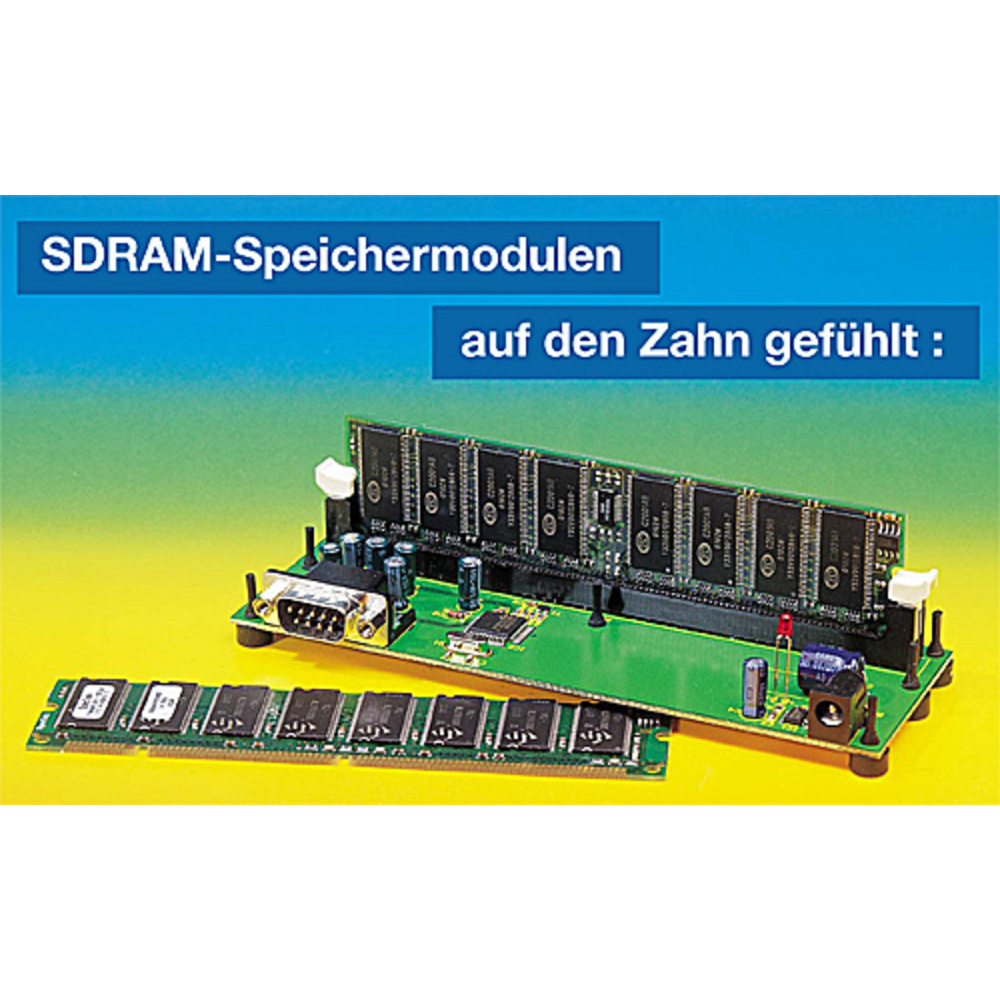 SDRAM-Speichermodulen auf den Zahn gefühlt: SPD-EEPROM-Tester SET1