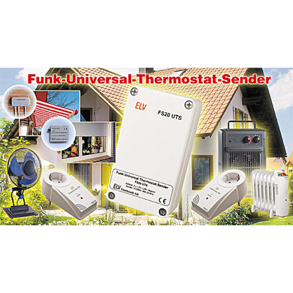 Funk-Universal-Thermostat-Sender FS20 UTS