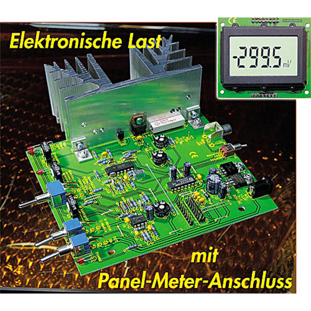 Elektronische Last mit Panel-Meter-Anschluss EL2010