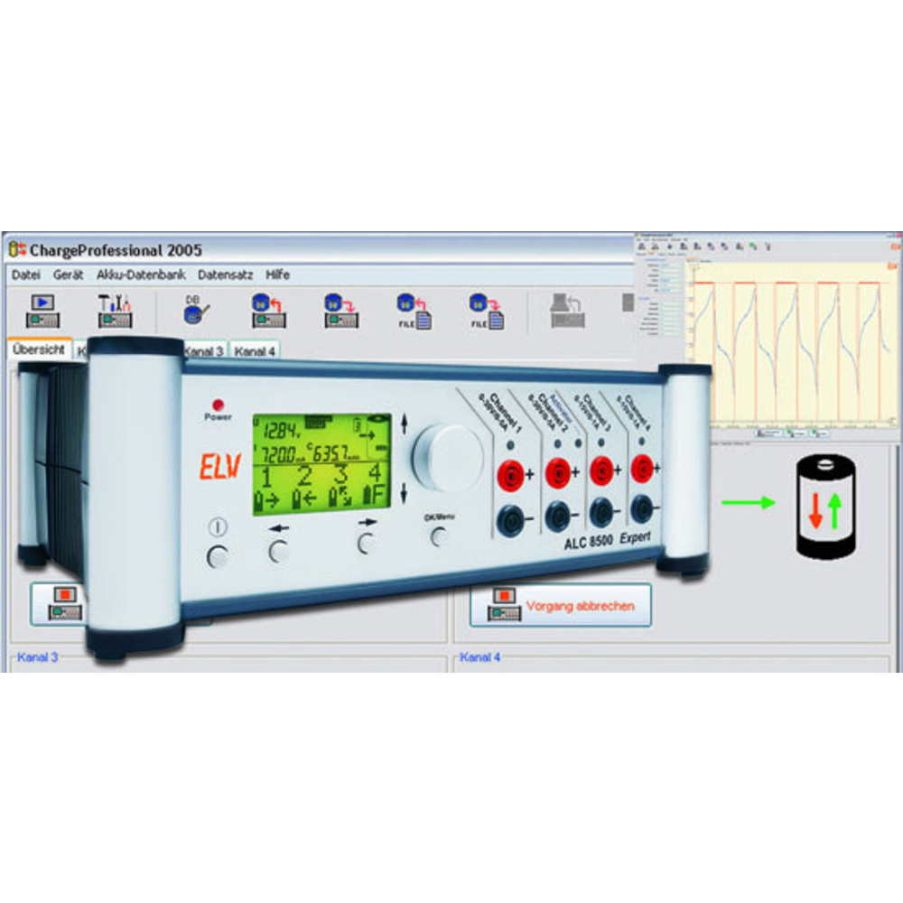 Akku-Lade-Center ALC 8000/ALC 8500 Expert Teil 2/8