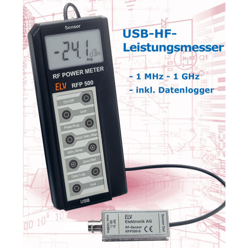 USB-HF-Leistungsmesser RFP 500 Teil 2/2
