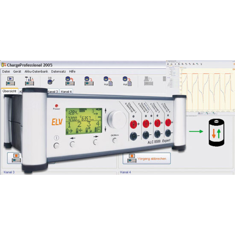 Akku-Lade-Center ALC 8000/ALC 8500 Expert Teil 4/8