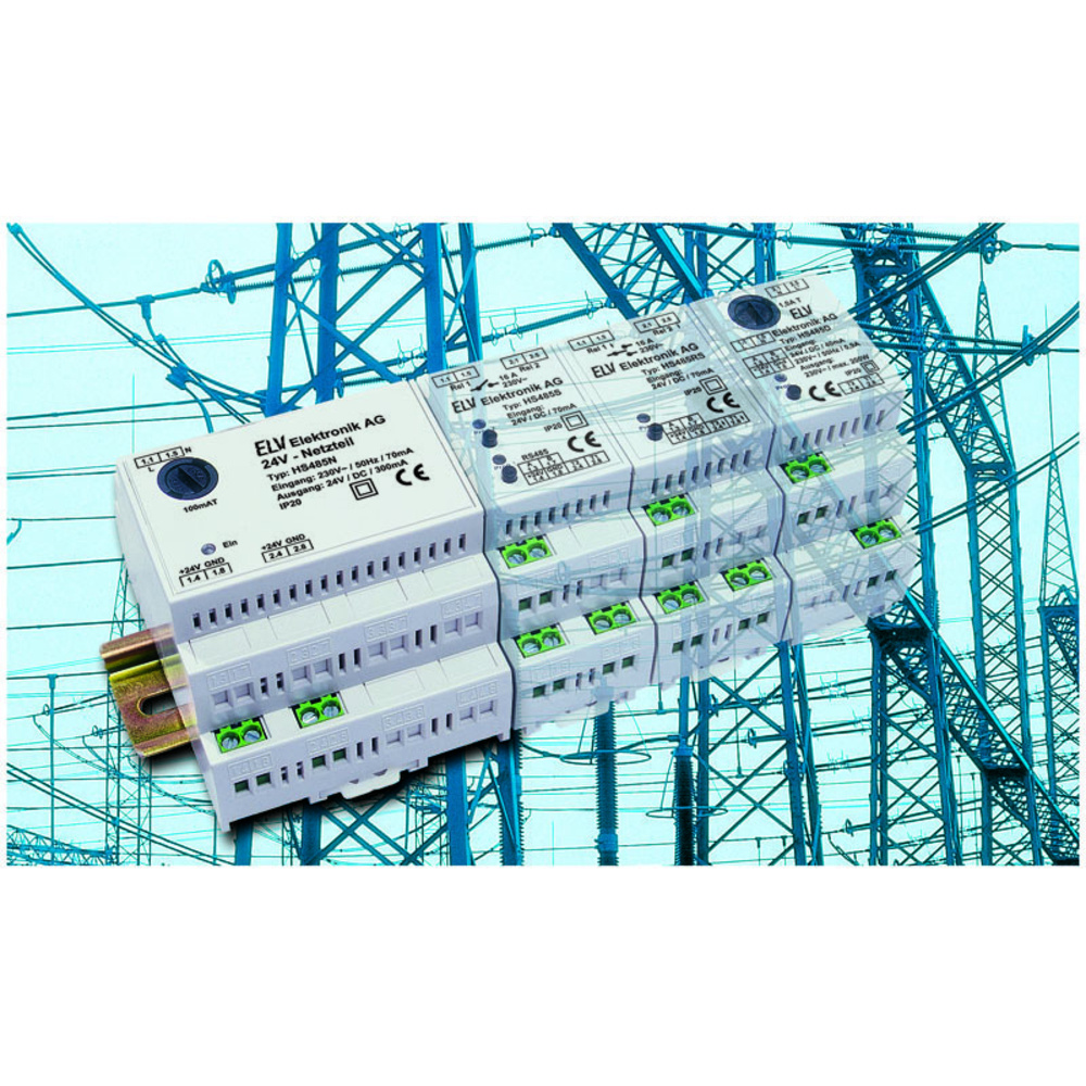 24-V-Hutschienennetzteil Hausschaltsystem HS485N