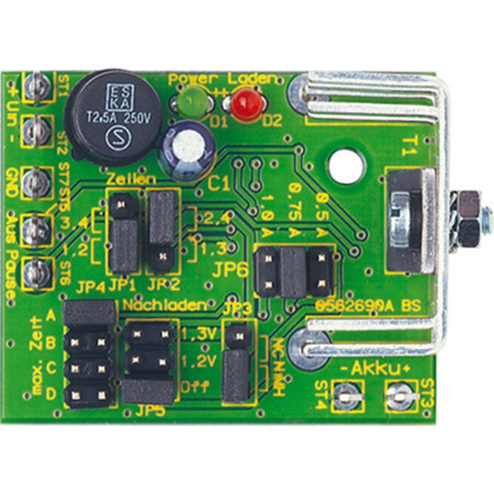 Lademodul LM4 für 1–4 NC/NiMH-Zellen