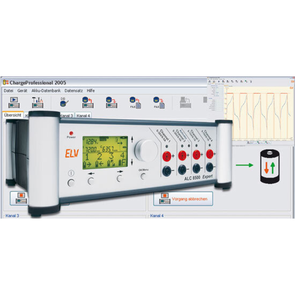 Akku-Lade-Center ALC 8000/ALC 8500 Expert Teil 6/8