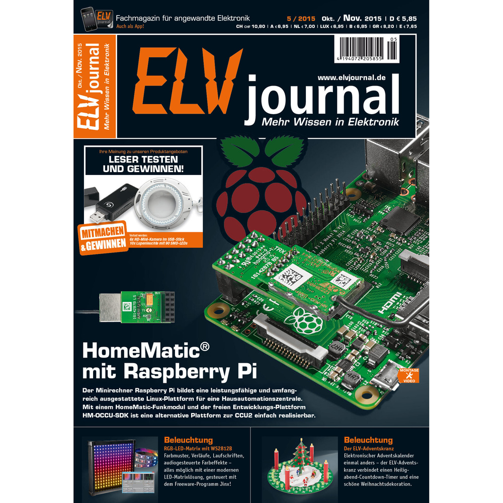ELVjournal Ausgabe 5/2015 Digital (PDF)