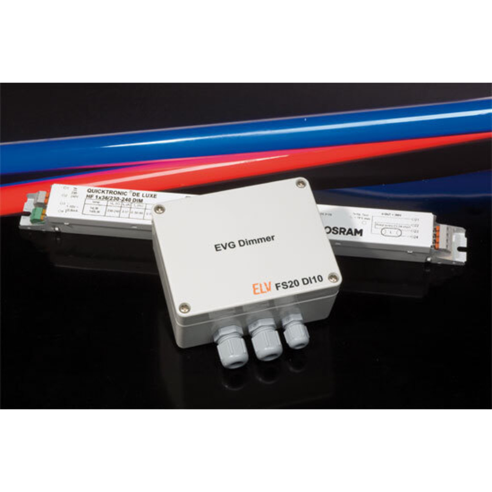 FS20-Funk-Dimmer FS20 DI10 für elektronische Vorschaltgeräte Teil 1/2