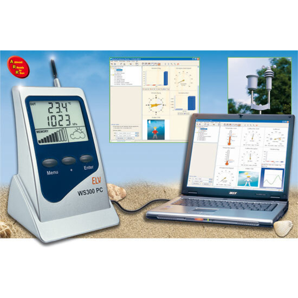 PC-Funk-Wetterstation WS 300 PC