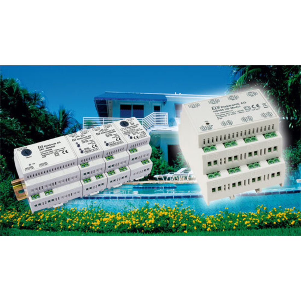 Hausschaltsystem HS485 Hutschienen-Multi-I/O-Modul IO127 Teil 2/2