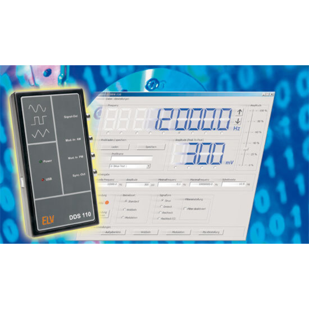 10-MHz-DDS-Funktionsgenerator DDS 110 Teil 2/2