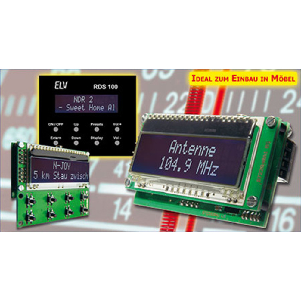 Mini-Stereo-RDS-Radio-Modul RDS 100 Teil 2/3
