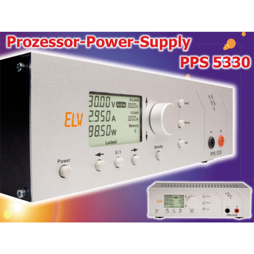 Prozessor-Power-Supply PPS 5330 Teil 1/3