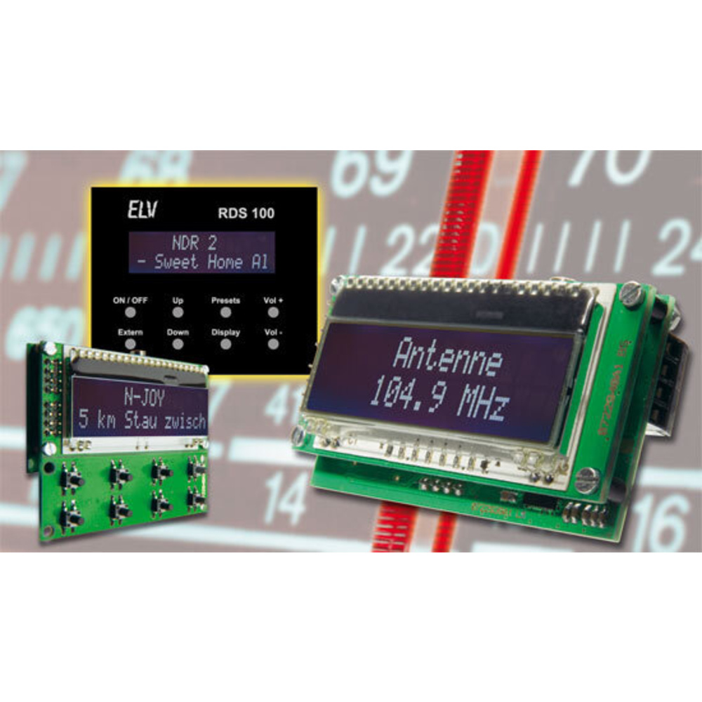 Mini-Stereo-RDS-Radio-Modul RDS 100 Teil 3/3