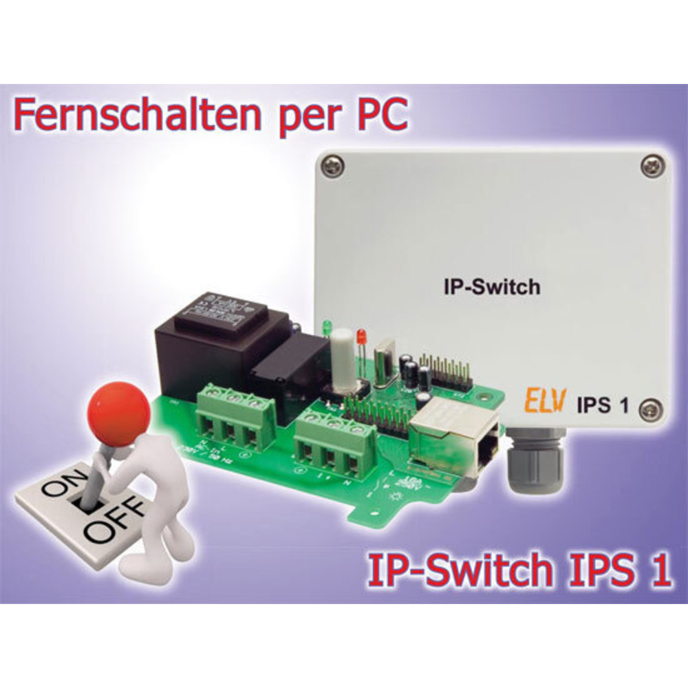 Fernschalten per PC – IP-Switch IPS 1