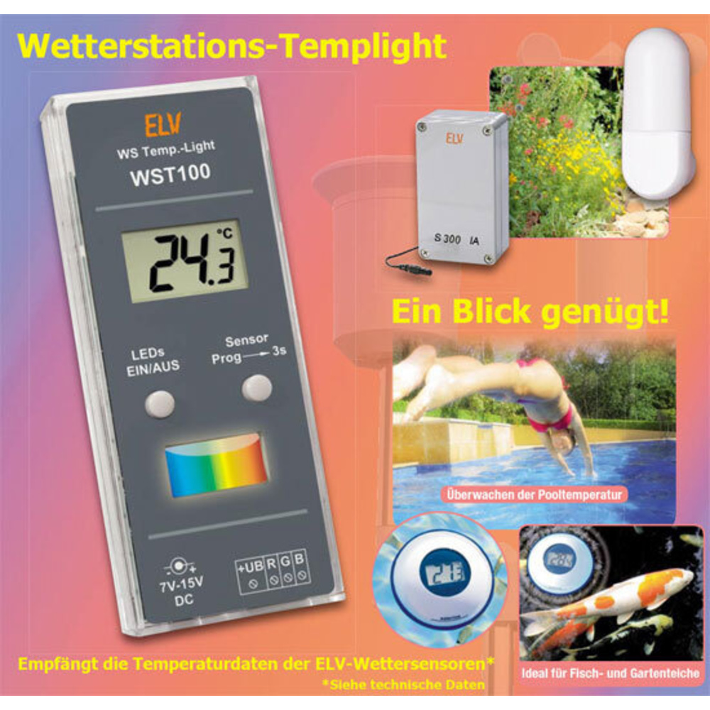 Wetterstations-Templight WST 100 – Ein Blick genügt!