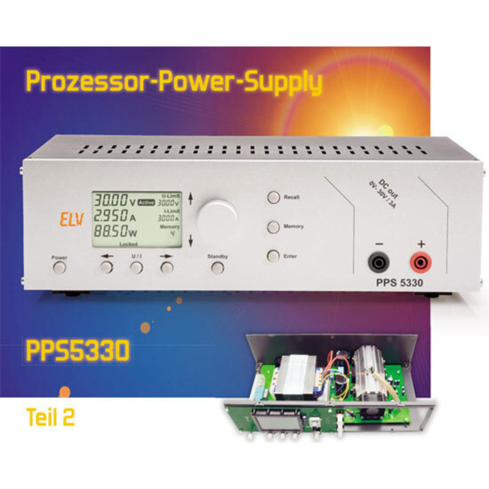 Prozessor-Power-Supply - PPS 5330 Teil 2/3