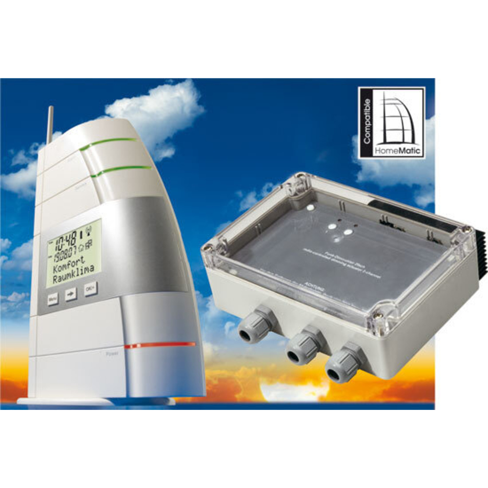 Homematic HM-LC-Dim2L-SM 2-Kanal-Aufputzdimmer 2 x 500 VA
