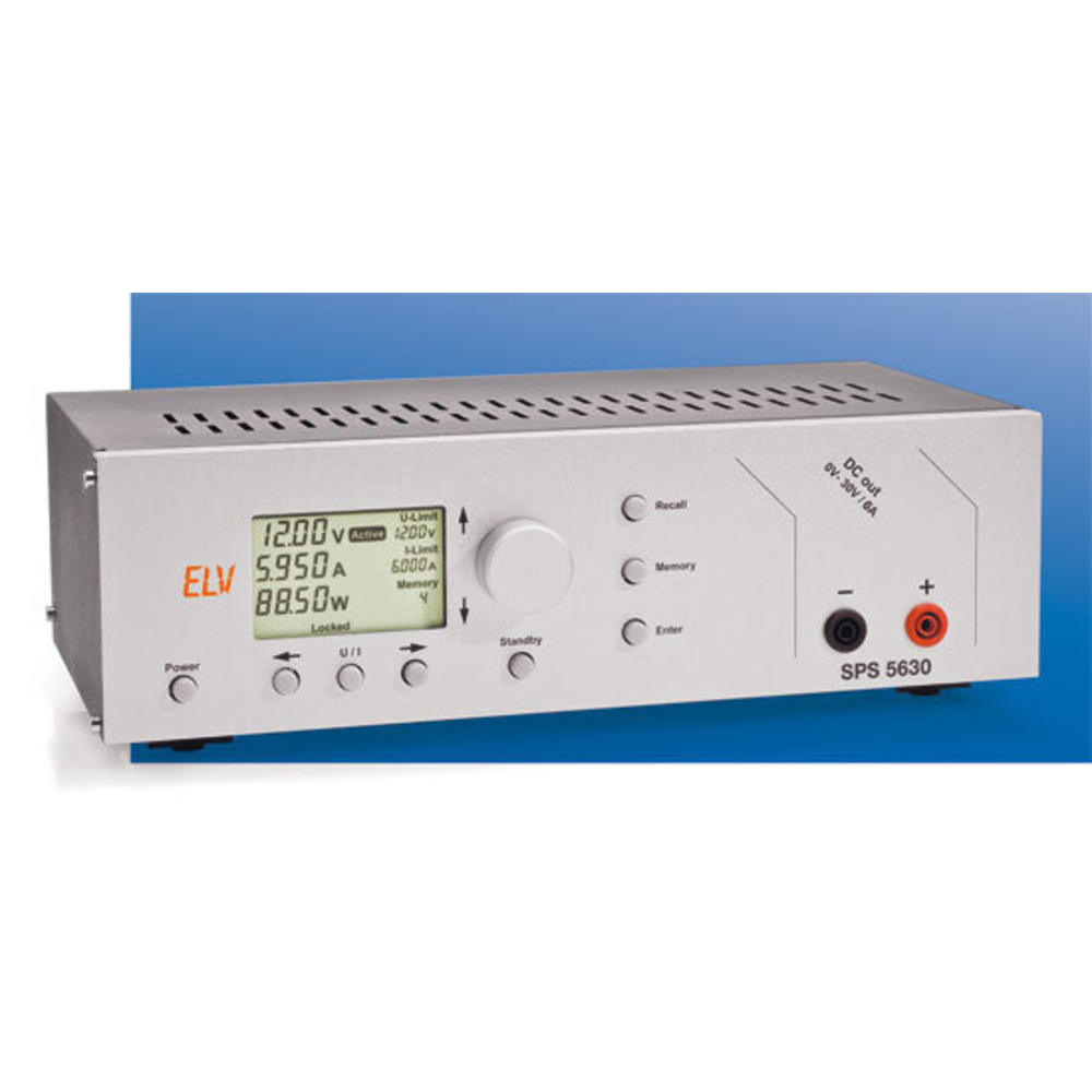 Prozessor-Schaltnetzteil SPS 5630 30 V/6 A Teil 1/3