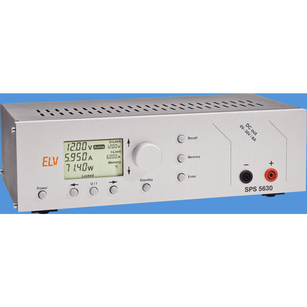 Prozessor-Schaltnetzteil SPS 5630 30 V/6 A Teil 2/3
