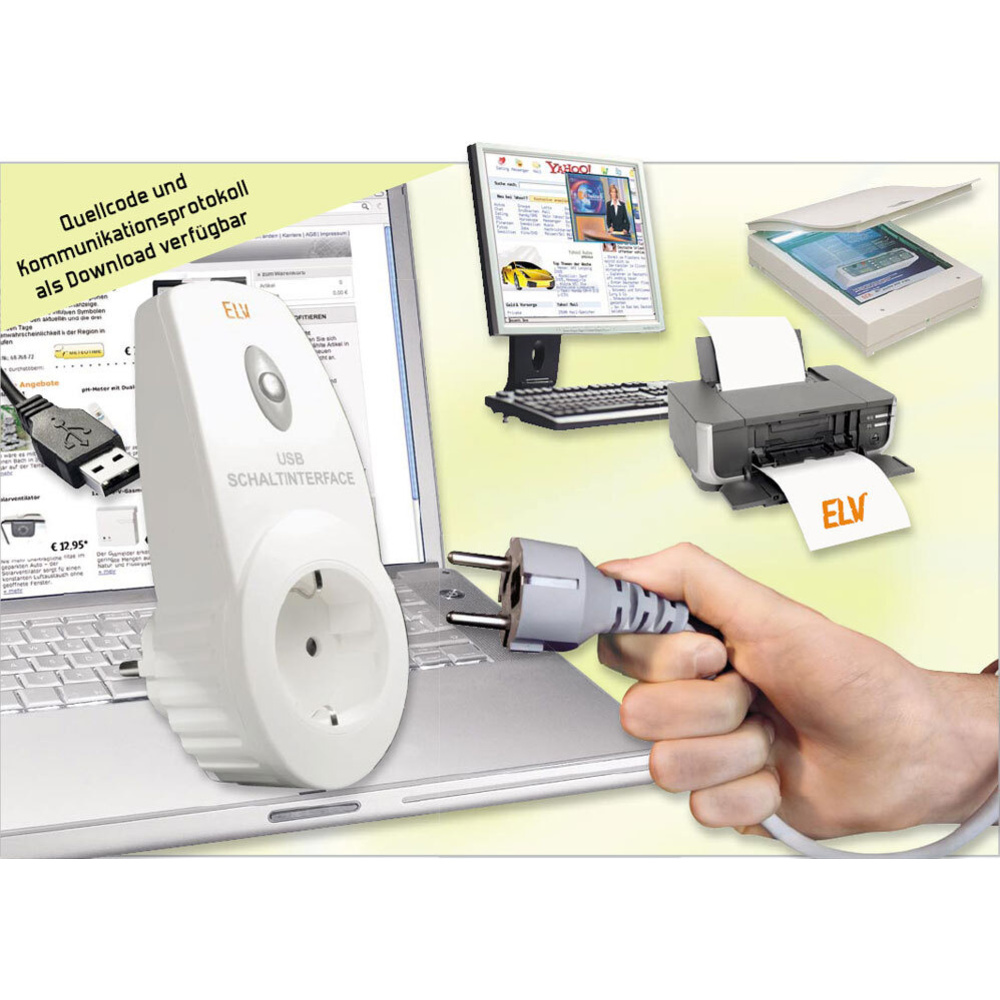 Schalten per PC - USB-Schaltinterface USB-SI1