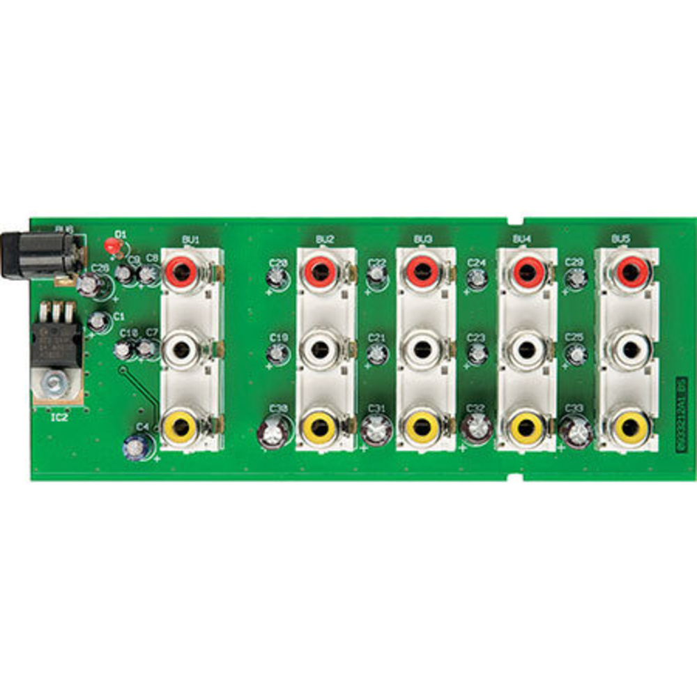 1 auf 4 – Audio-Video-Verteiler AVV4