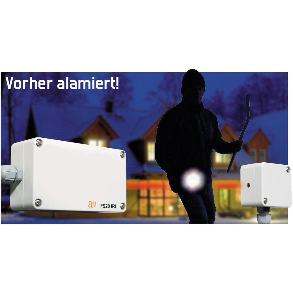 Vorher alamiert! FS20 Infrarot-Lichtschranke FS20 IRL