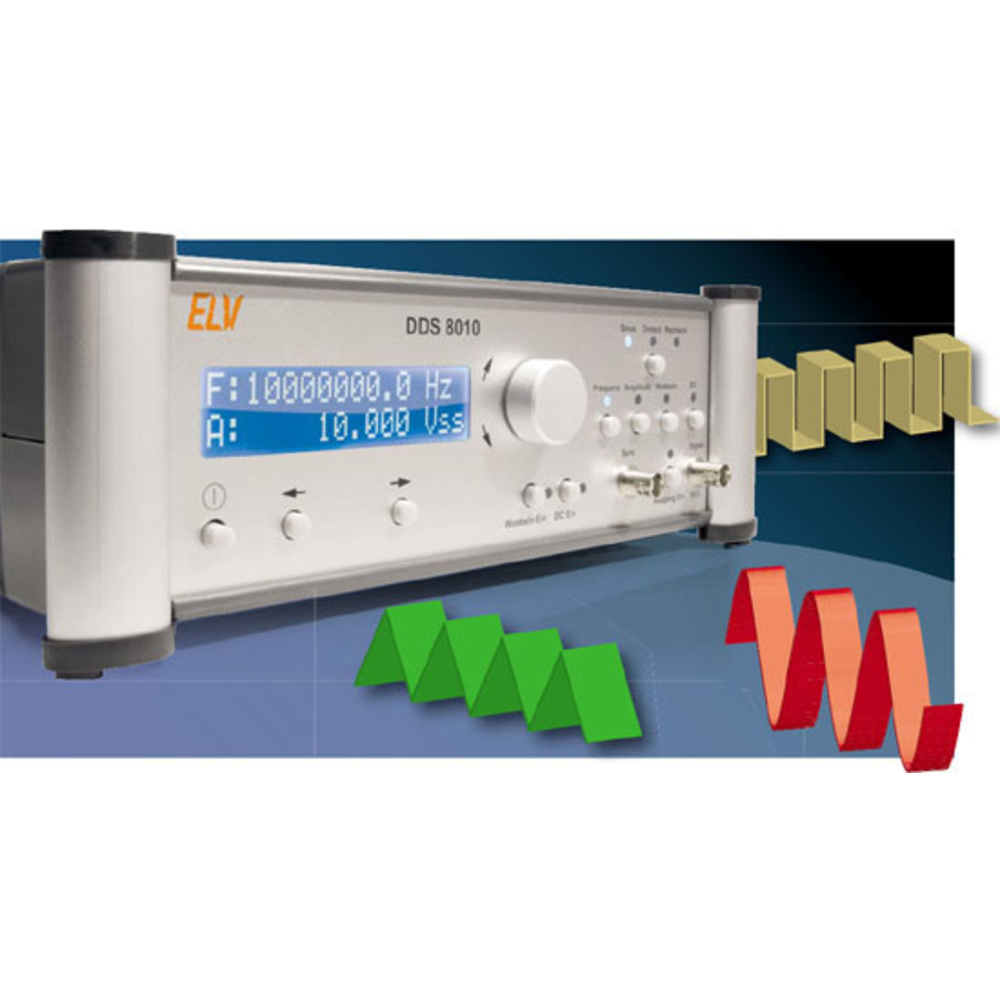 10-MHz-DDS-Funktionsgenerator DDS 8010 Teil 1/3