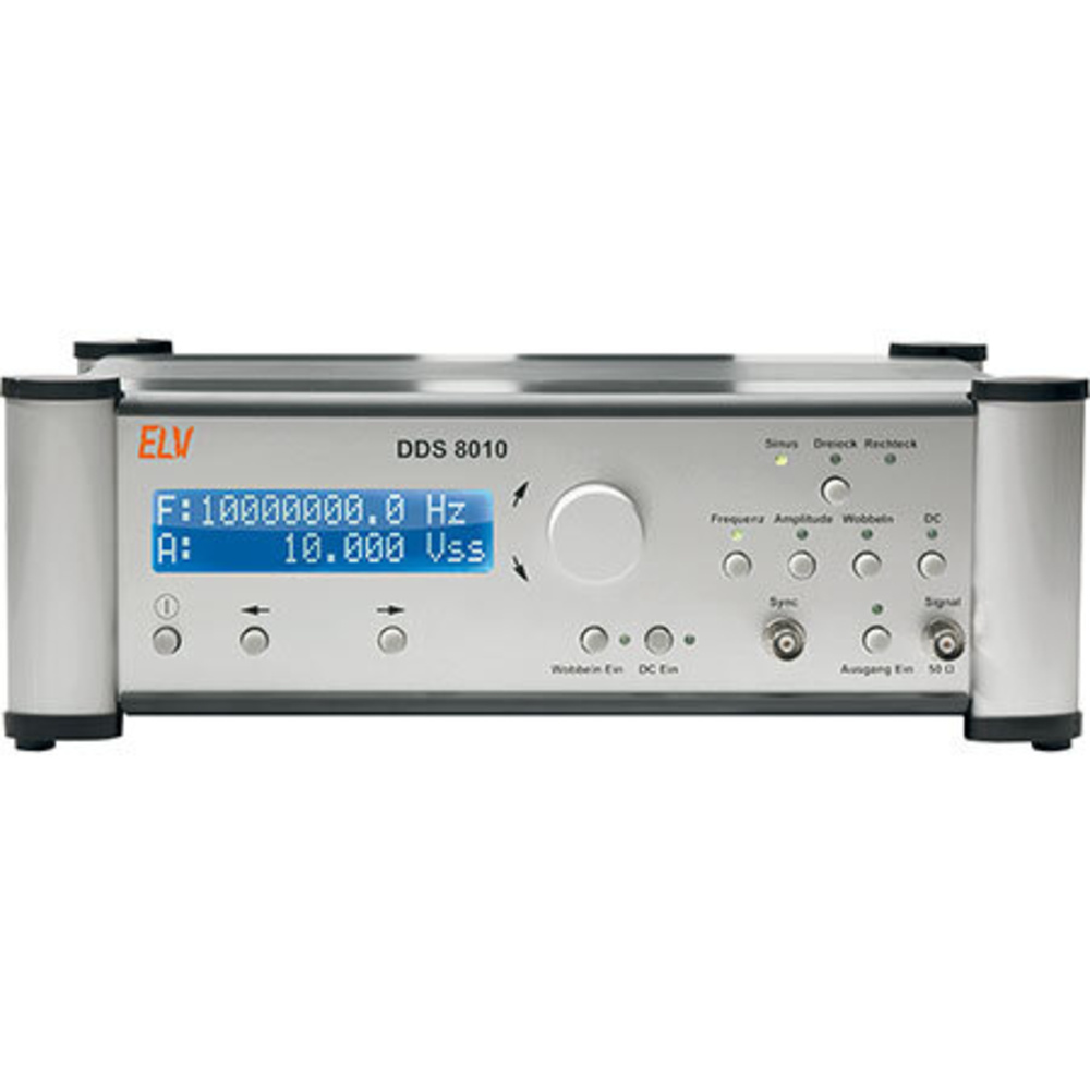 10-MHz-DDS-Funktionsgenerator DDS 8010 Teil 1/3