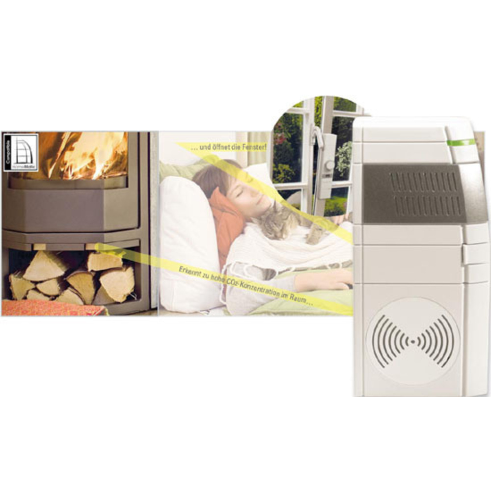 Warnt vor „dicker“ Luft – Homematic®-CO2-Sensor