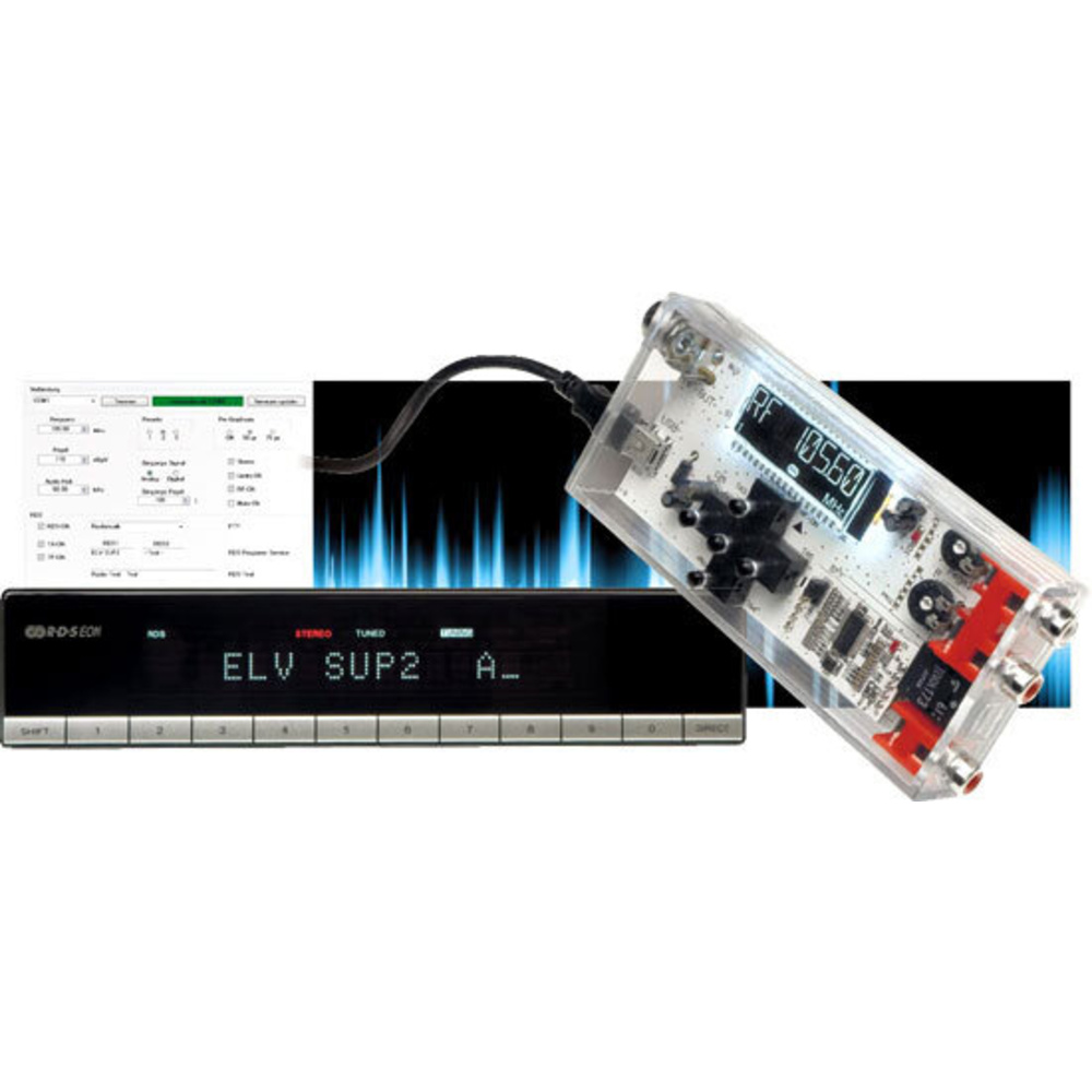 Mit RDS-Ausgabe – HQ-Stereo-UKW-Prüfgenerator SUP2