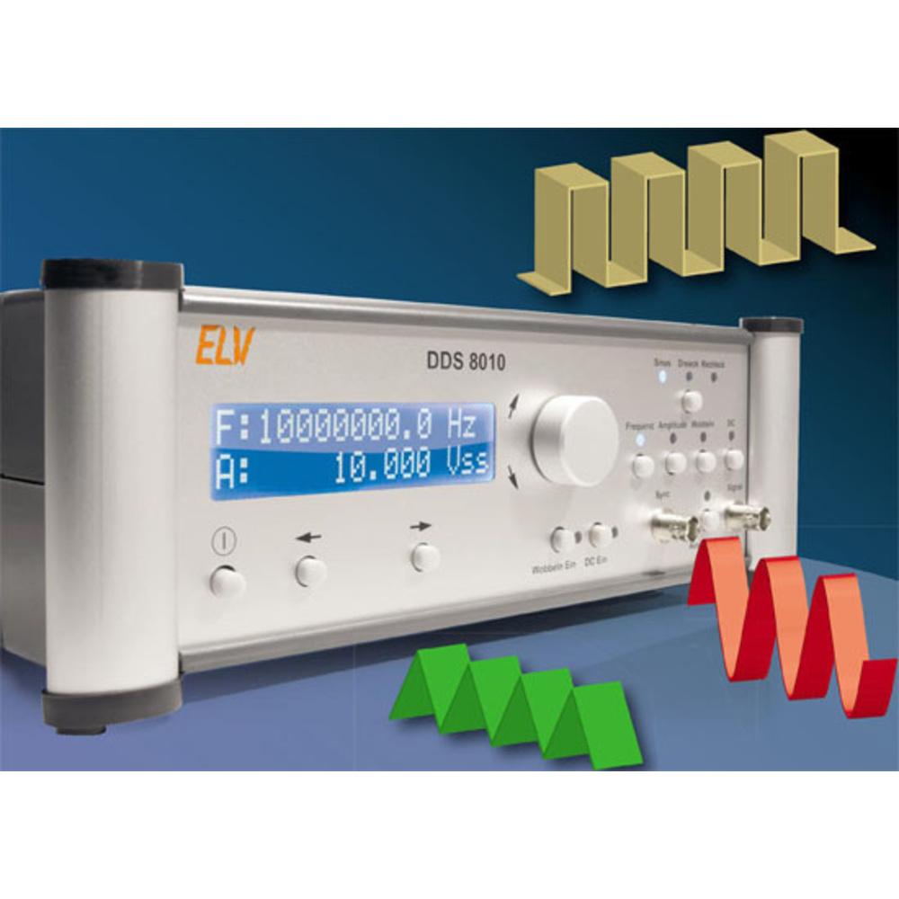 10-MHz-DDS-Funktionsgenerator DDS 8010 Teil 2/3
