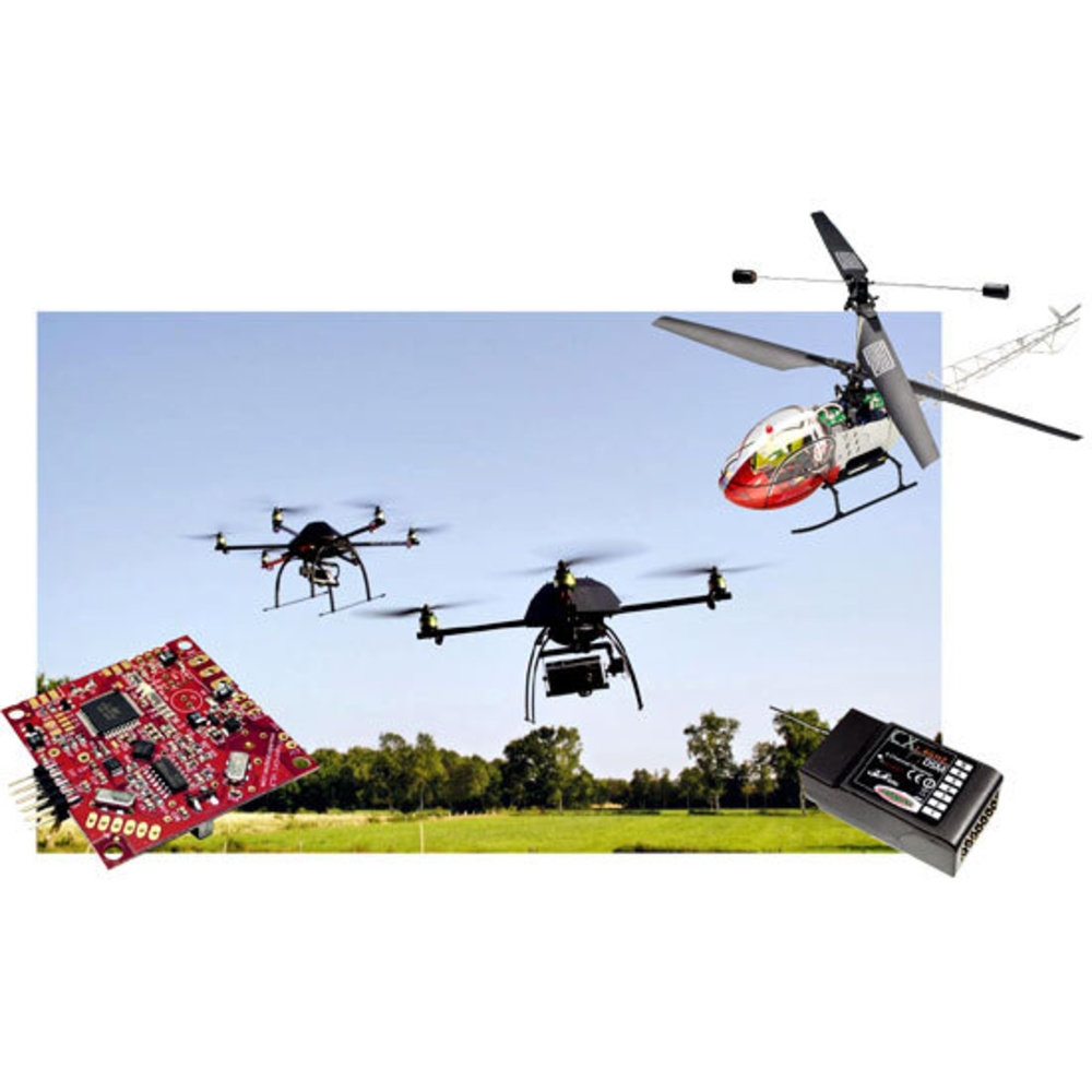 Mit Hightech in die Luft gehen – von 2,4 GHz, Mikro-Gyros und Multikoptern Teil 1/2