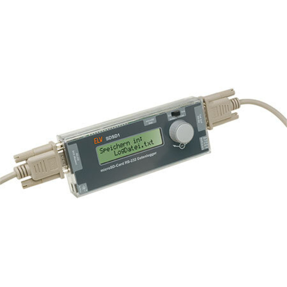 Flexibler Datensammler - Serieller Datenlogger SDSD1 für microSD-Speicherkarten Teil 2/2