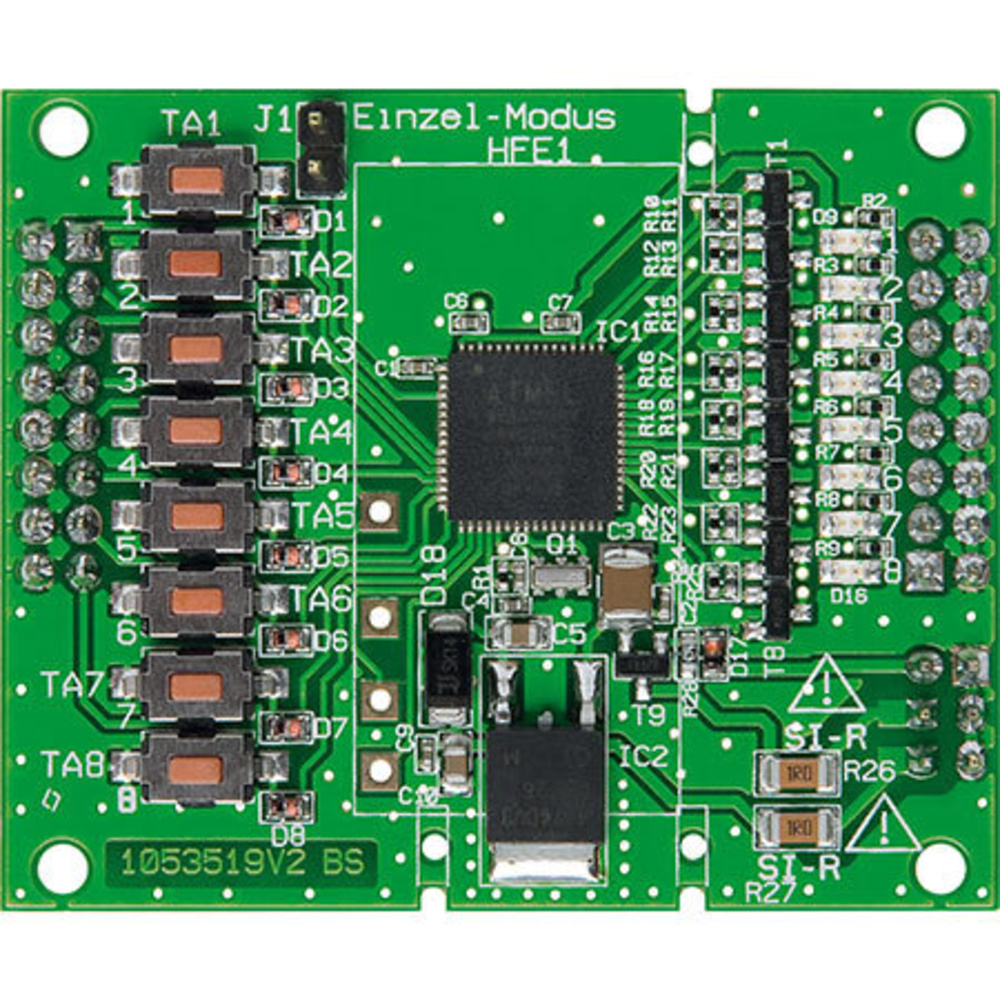FS20 einfach integrieren - Steckbares 8-Kanal-Schaltmodul FS20 SM8