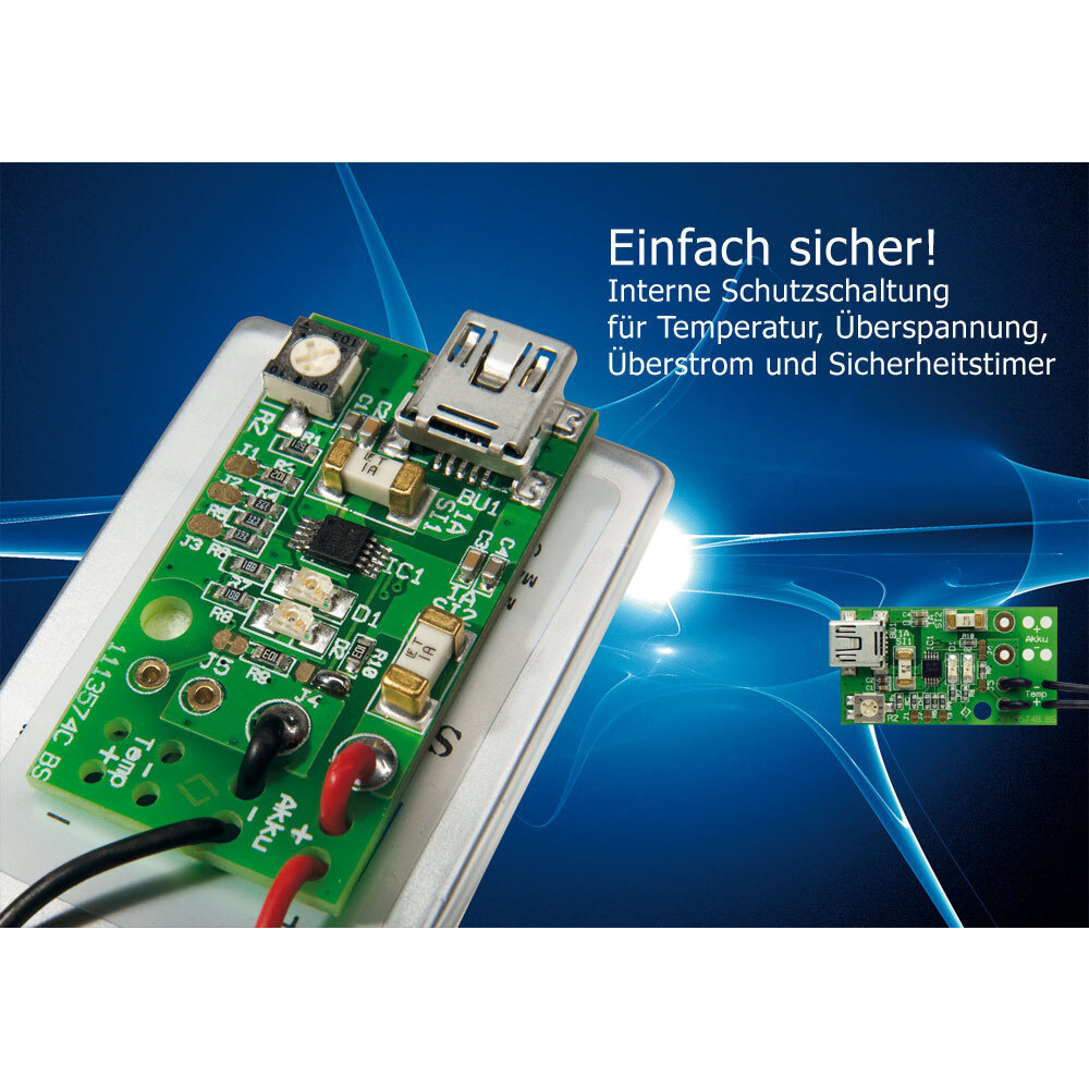USB-Lademodul USBL 500 - Der USB-Anschluss für den Akku