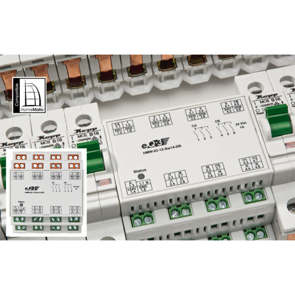 Digital, analog, vielseitig - Multi-I/O-Modul für Homematic Wired
