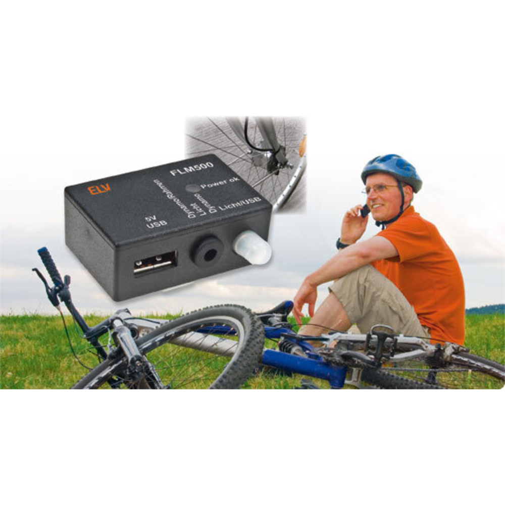 Das Fahrrad-Lademodul FLM 500 – die USB-Schnittstelle fürs Fahrrad
