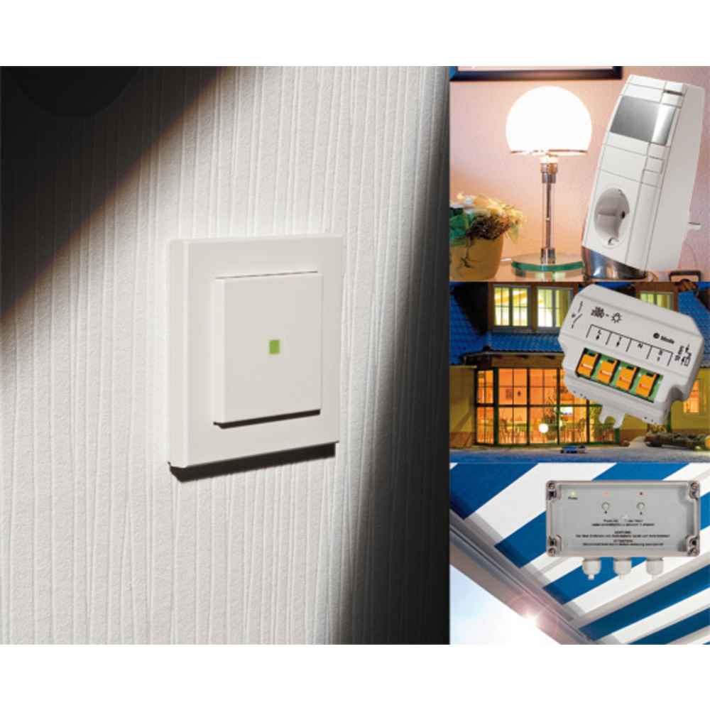 Universeller Flachmann - Homematic 2fach-Wandtaster